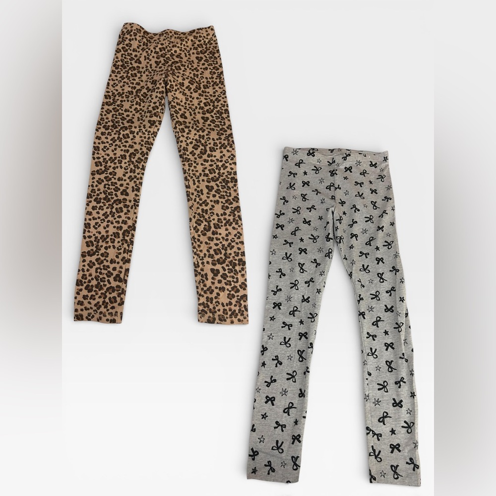 5 for $25🔥Wonder Nation Set of 2 Leggings Girls Size Large (10-12)